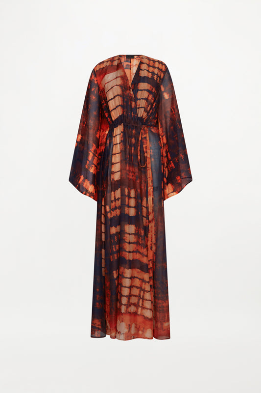 ADEIA DRESS ( EMBER CROC )