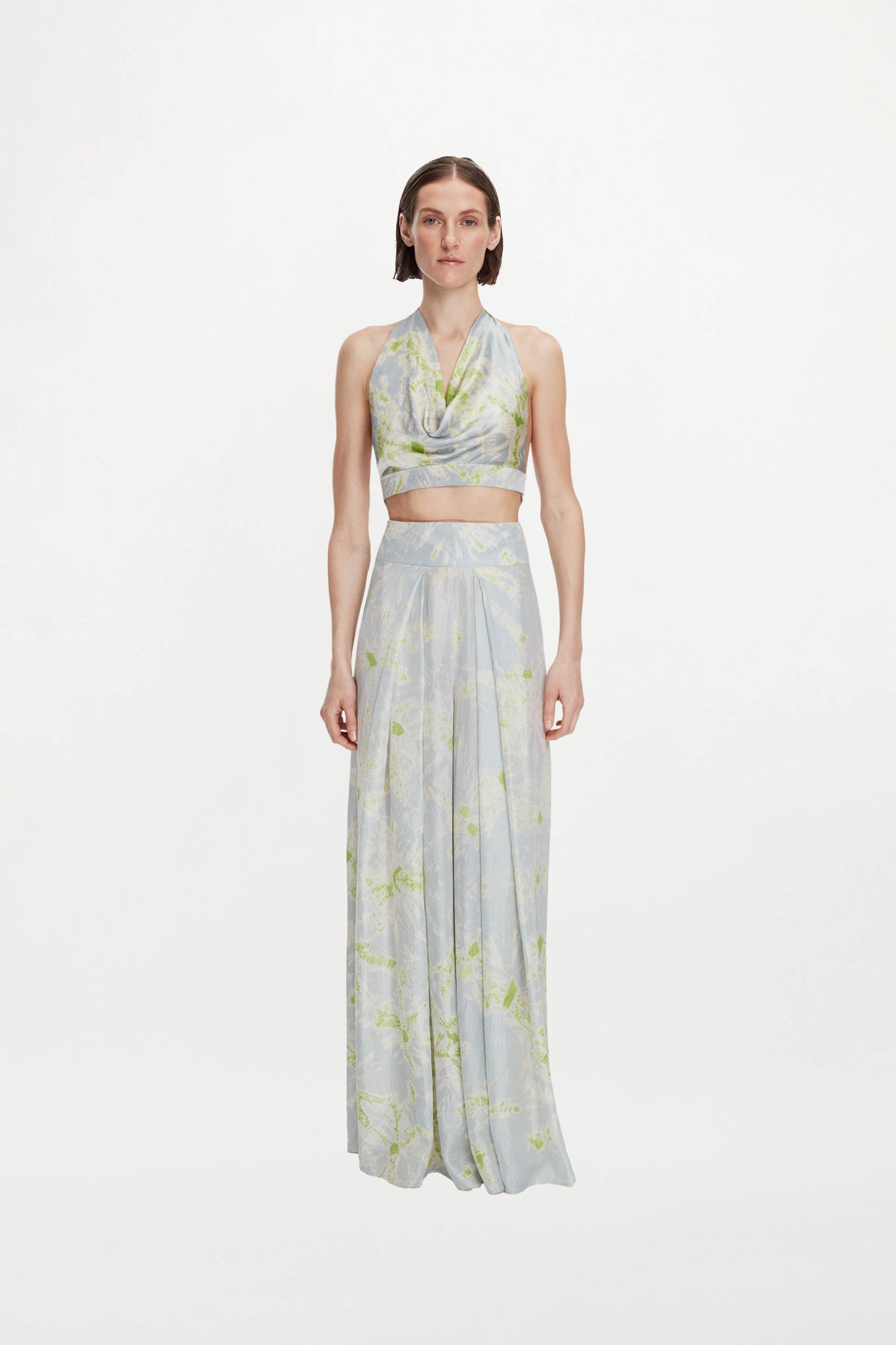 CYBELLE TROUSERS ( LIME BLOOM )