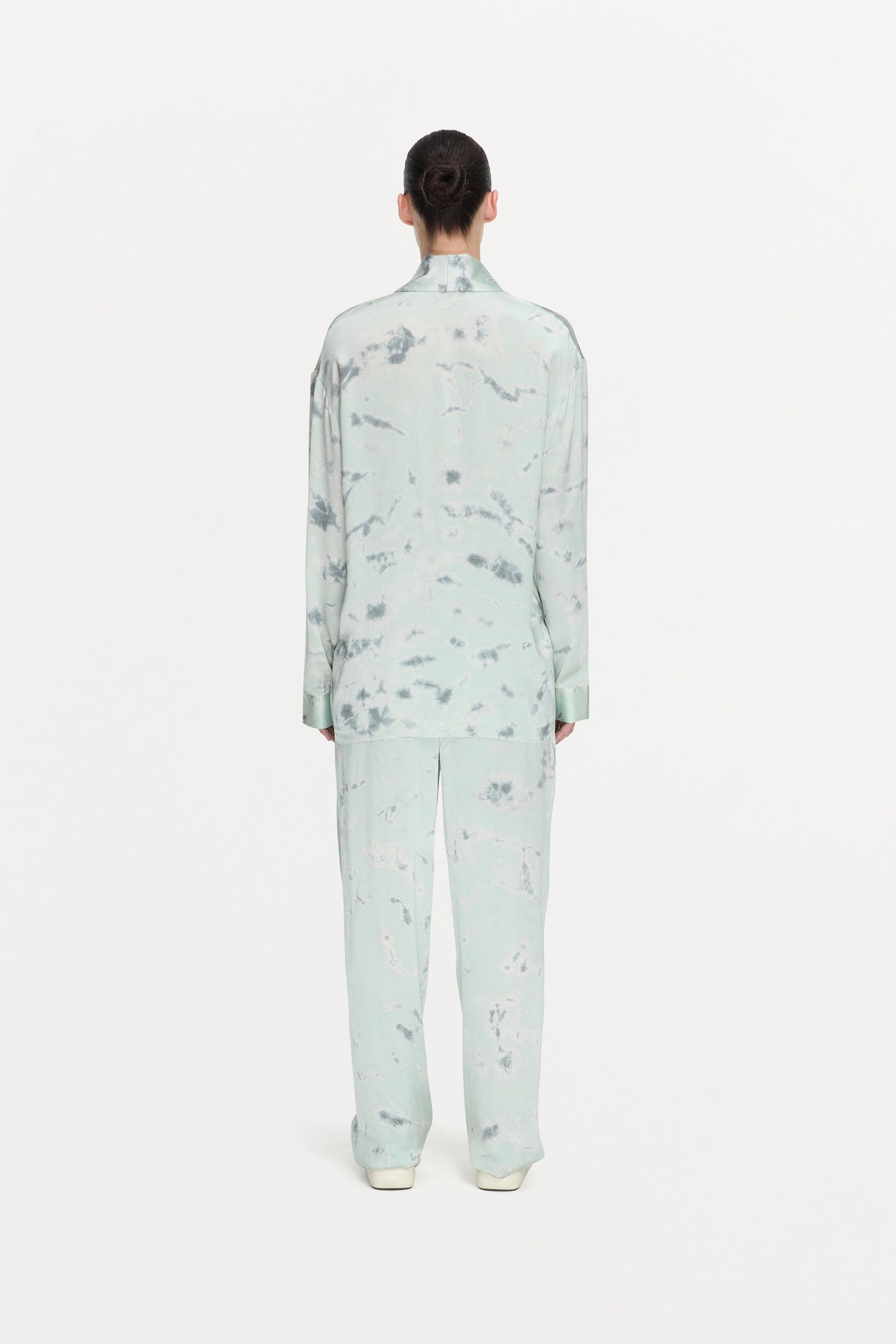 GILBERT TROUSERS ( MINT GREY )