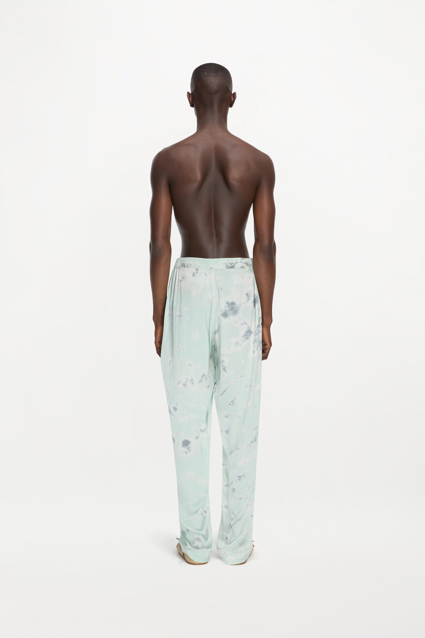 GILBERT TROUSERS ( MINT GREY )