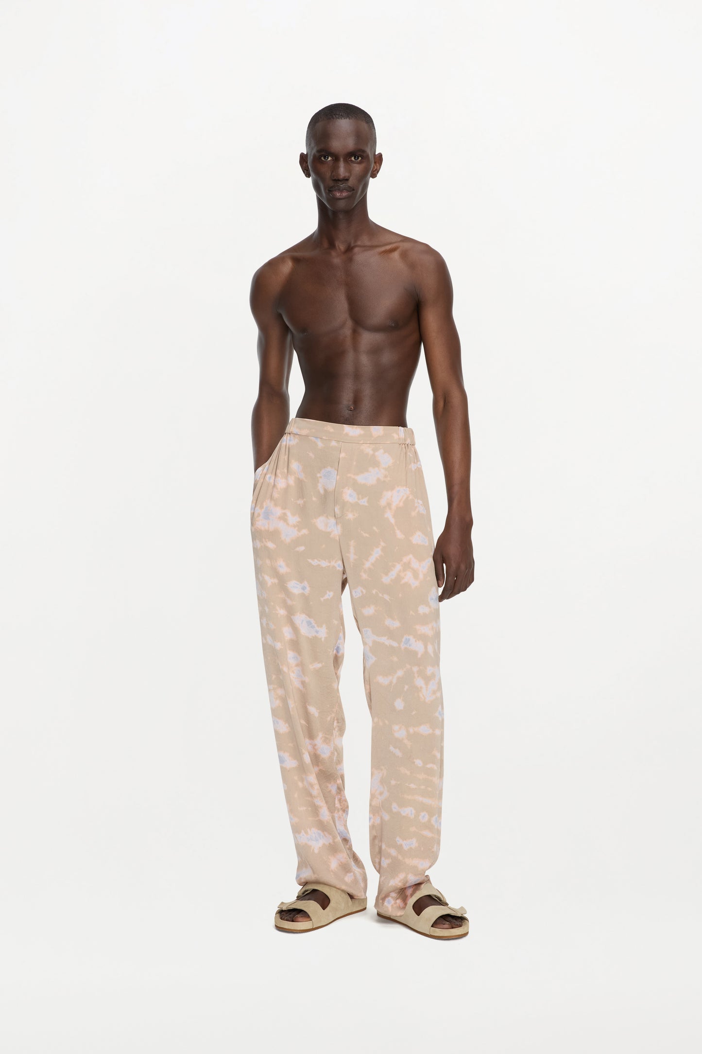 GILBERT TROUSERS ( NUDE LAVENDER )