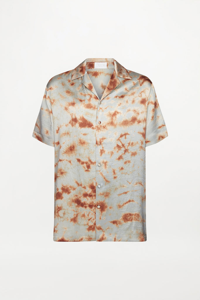 OTTO SHIRT ( MARBLE BRONZE BLUE )