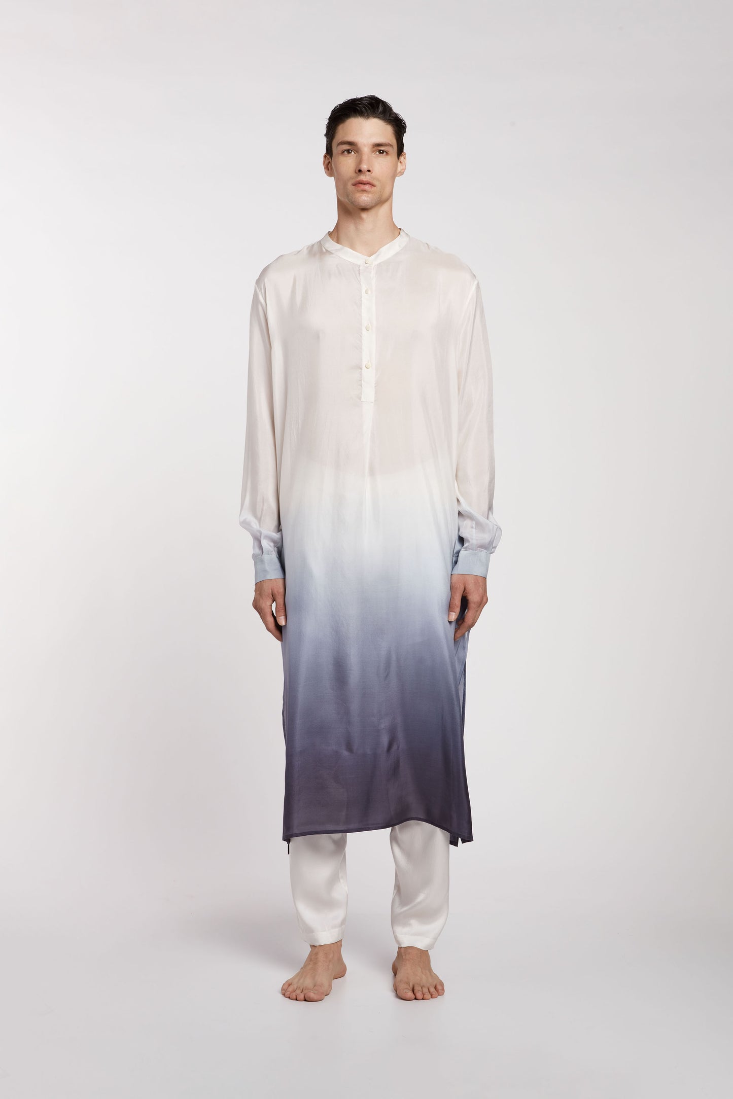 Albus Long Silk Shirt