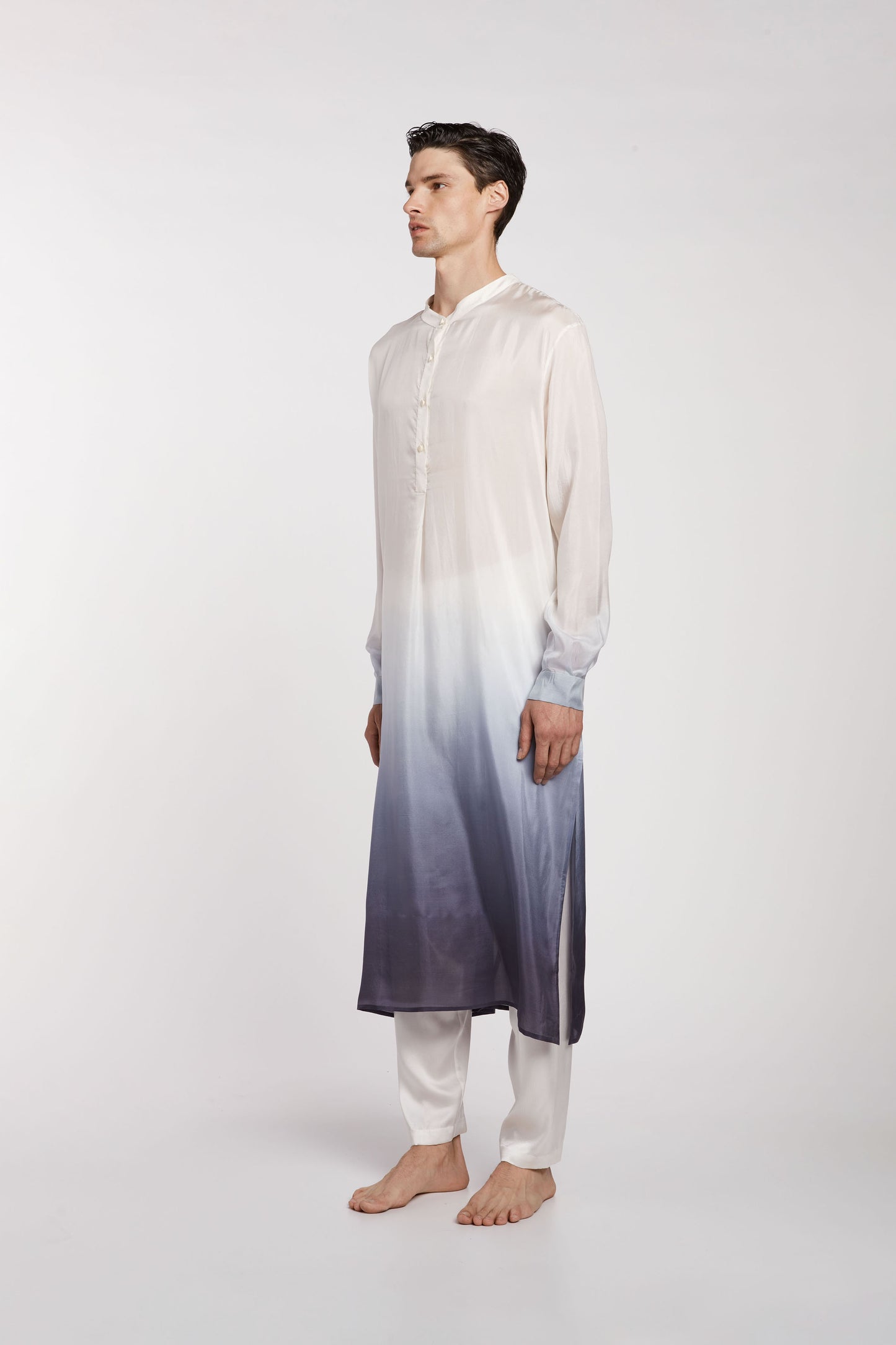 Albus Long Silk Shirt