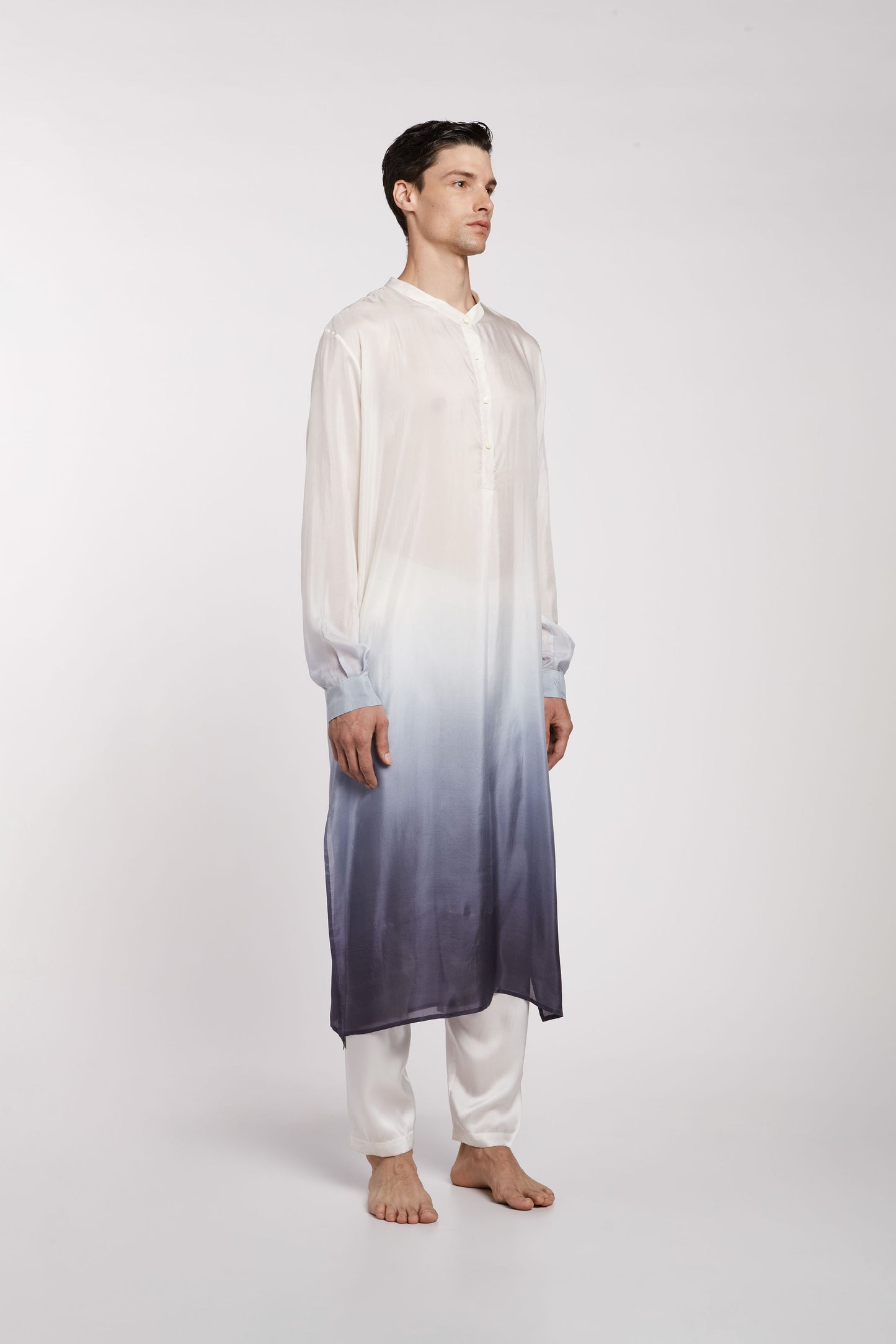 Albus Long Silk Shirt