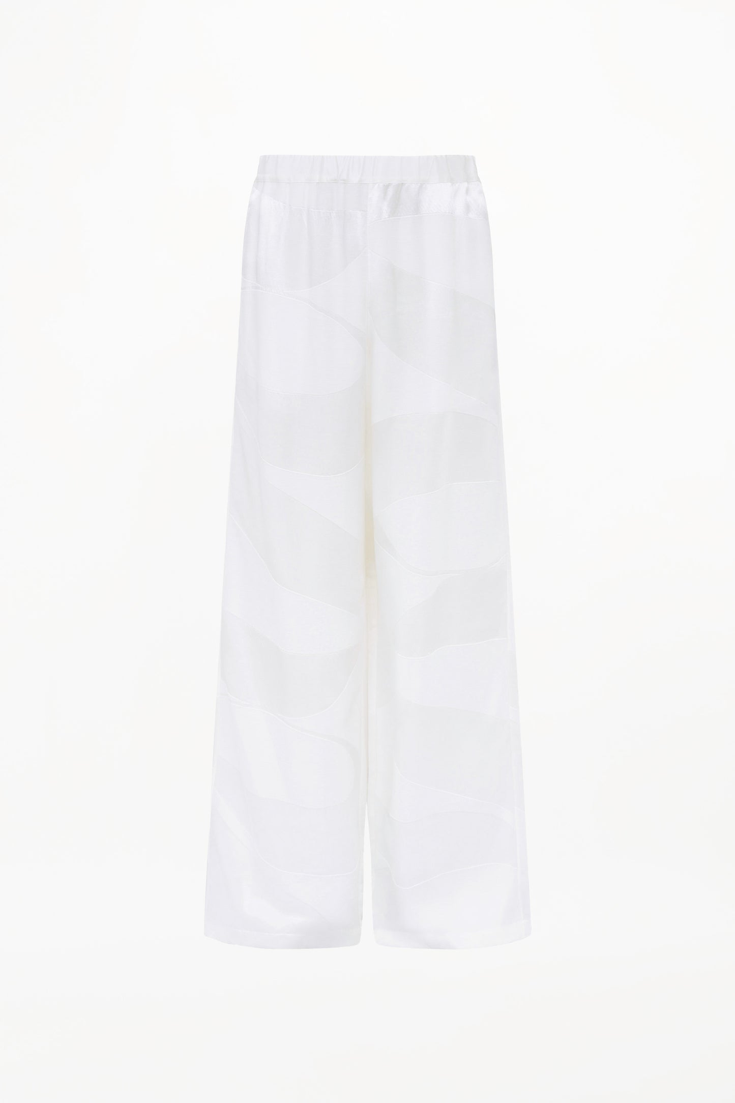 CLEMENT TROUSERS ( IVORY MONOGRAM )