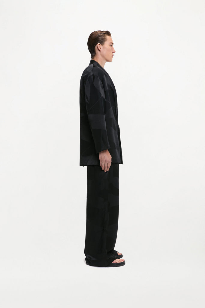 CLEMENT TROUSERS ( BLACK MONOGRAM)