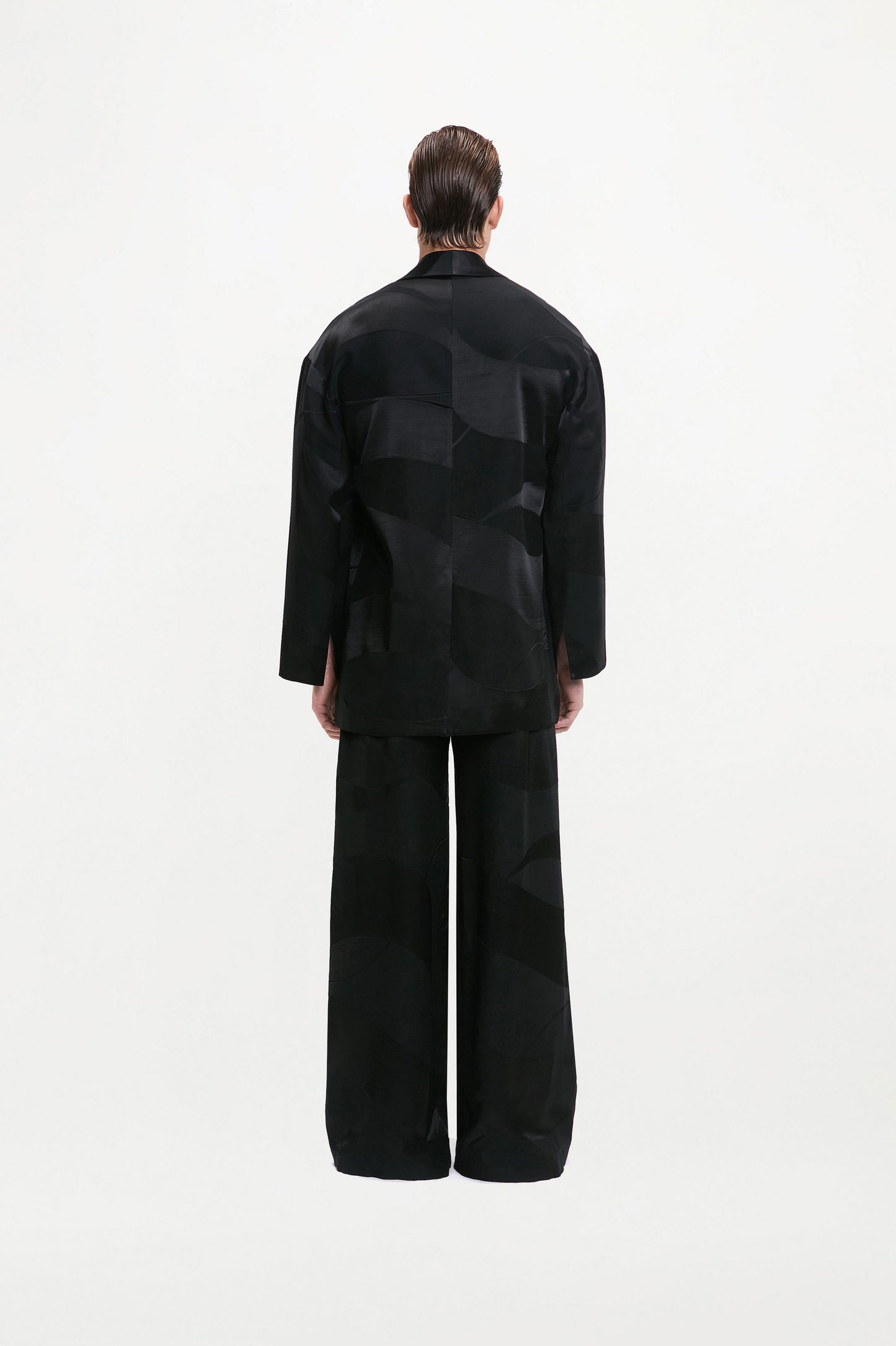 CLEMENT TROUSERS ( BLACK MONOGRAM)