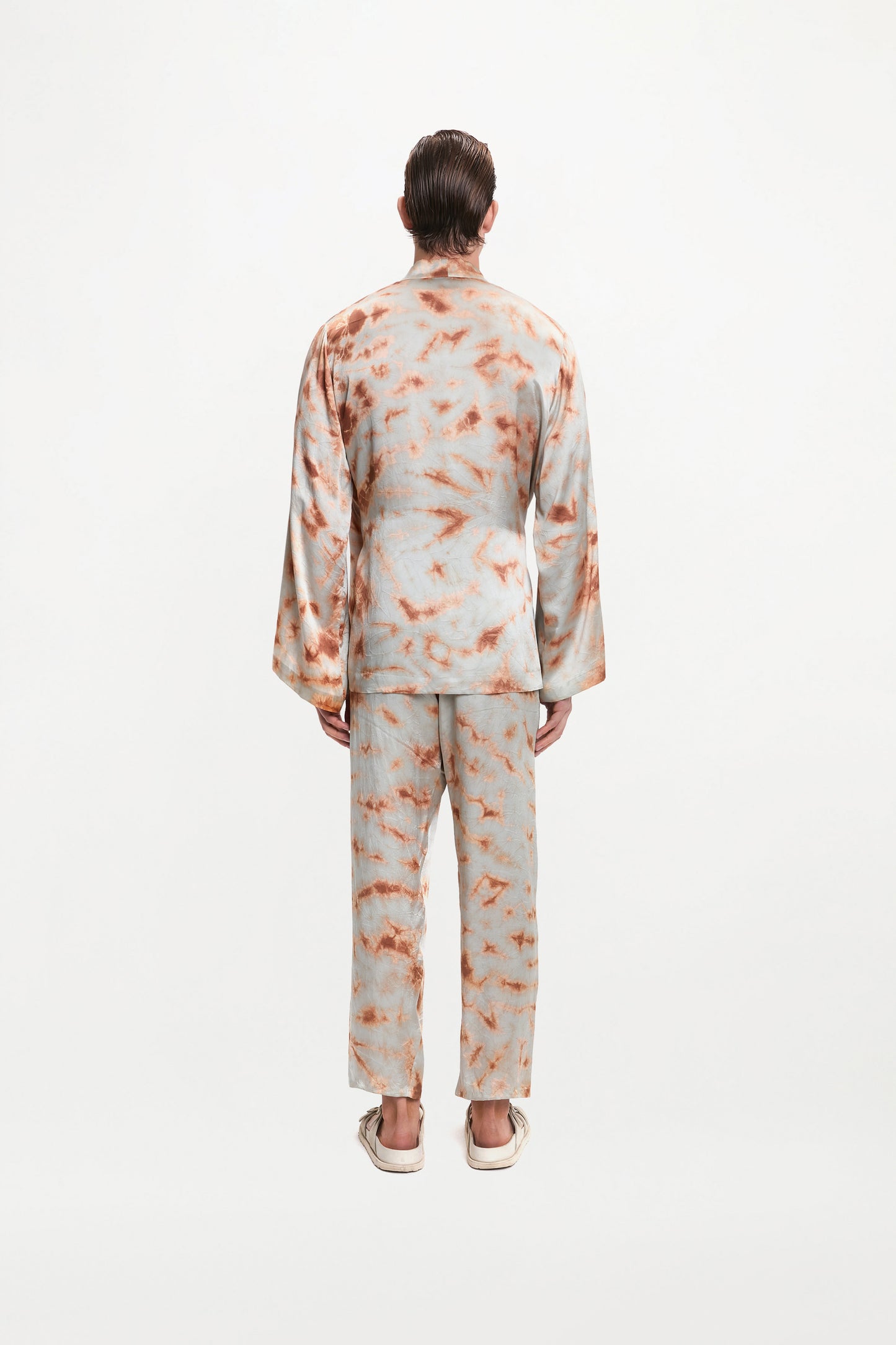 TAO JACKET ( MARBLE BRONZE BLUE )