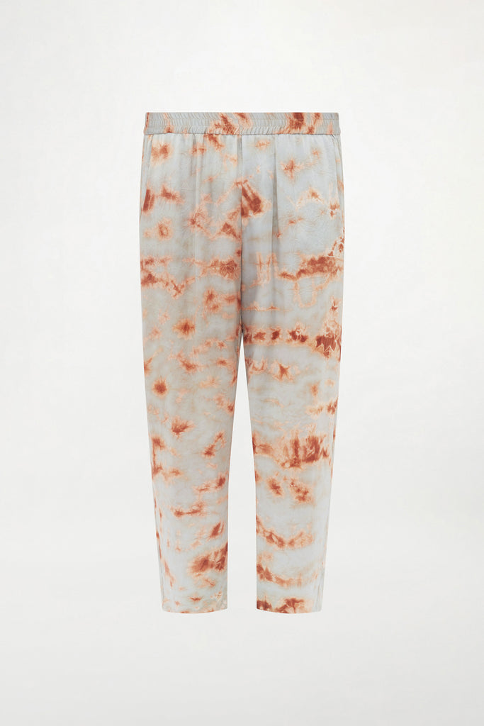 TAO TROUSERS ( MARBLE BRONZE BLUE )