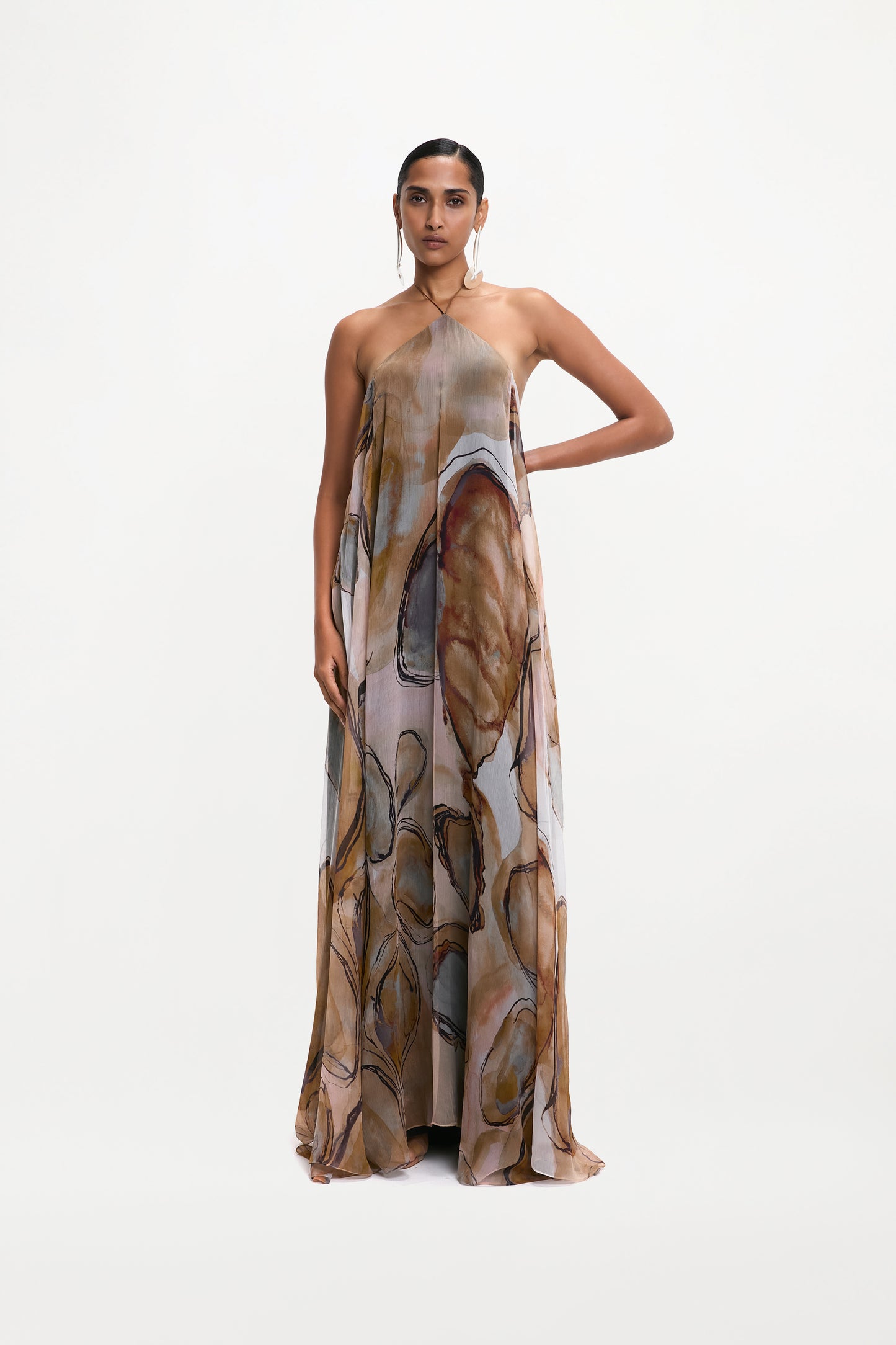 FARRAH DRESS - BRONZE SHELL