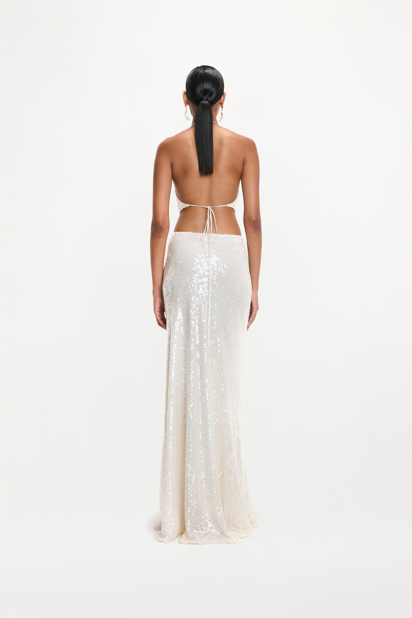Agnes Skirt ( Ivory Sequin )