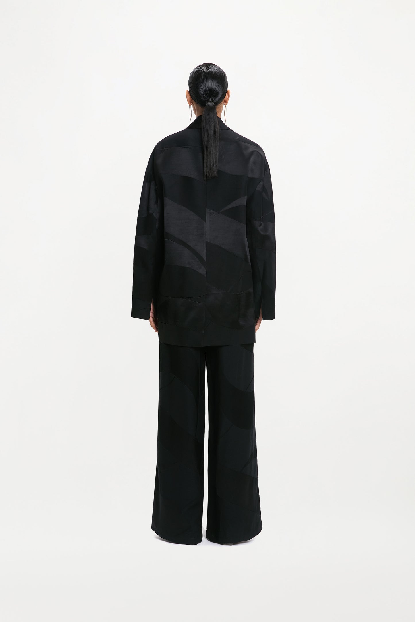 CLEMENT TROUSERS ( BLACK MONOGRAM )