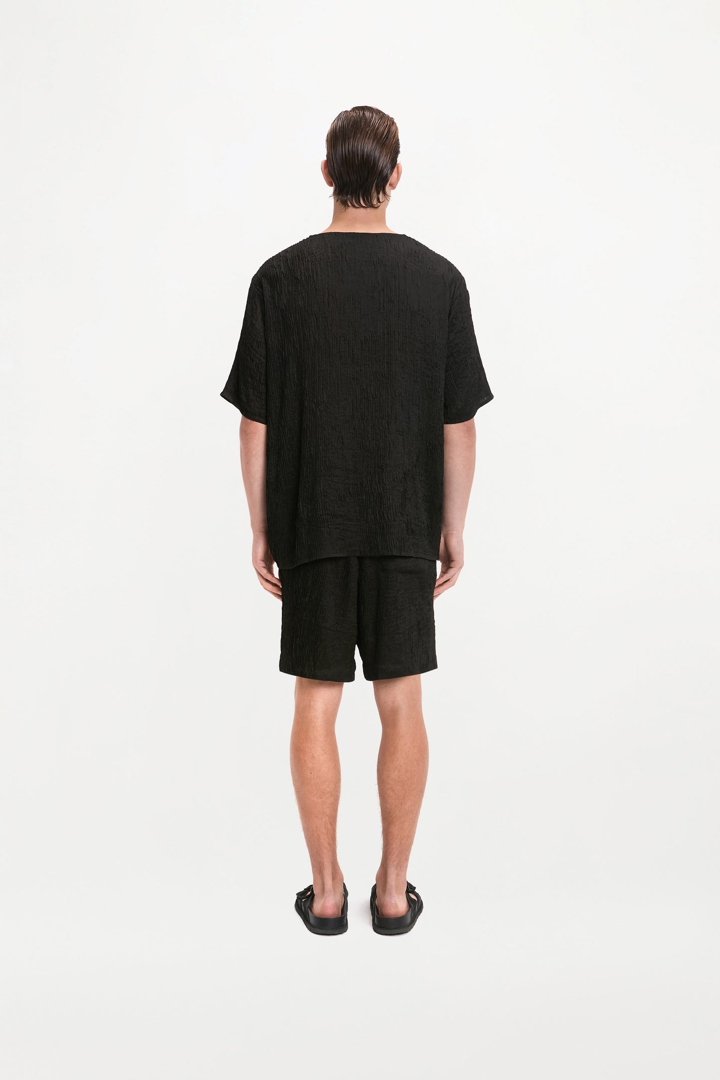 Aurelius Silk T-shirt - Black