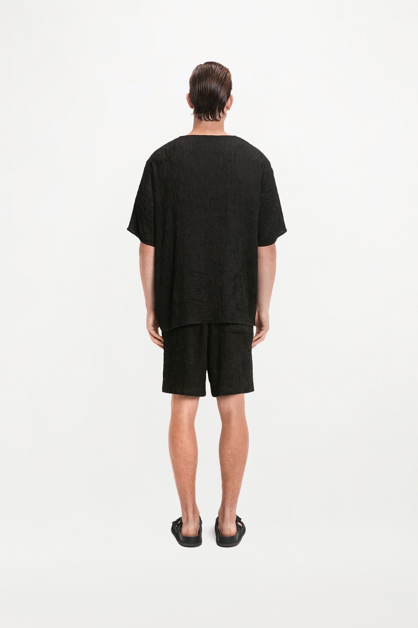 Aurelius Silk Tshirt ( Black )