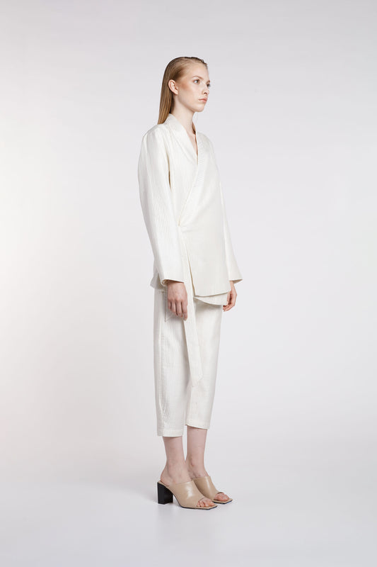 Shiro Silk Jacket - White
