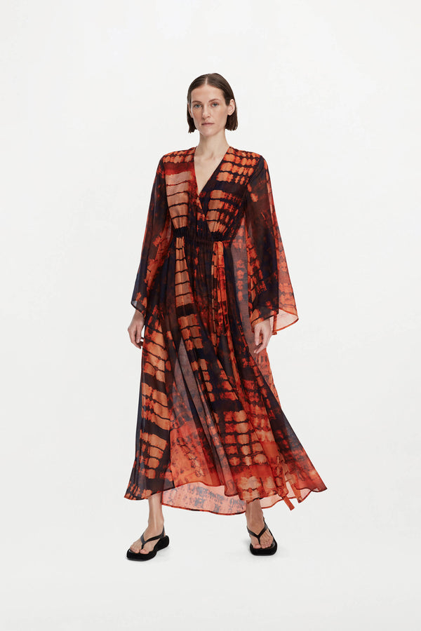 ADEIA DRESS ( EMBER CROC )