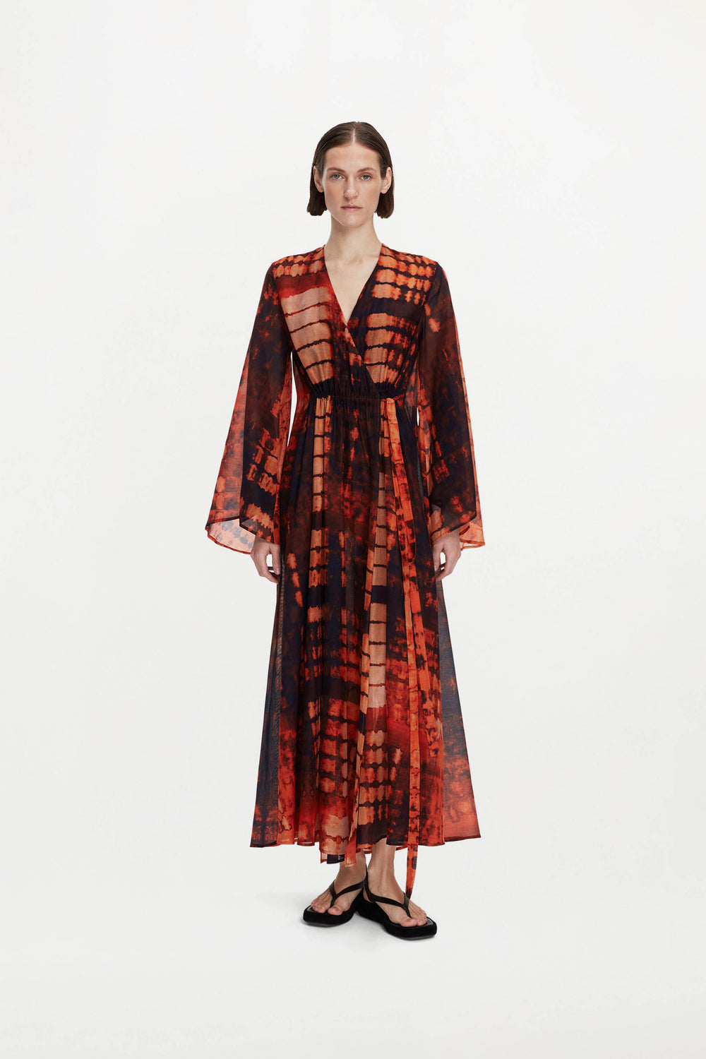 ADEIA DRESS ( EMBER CROC )