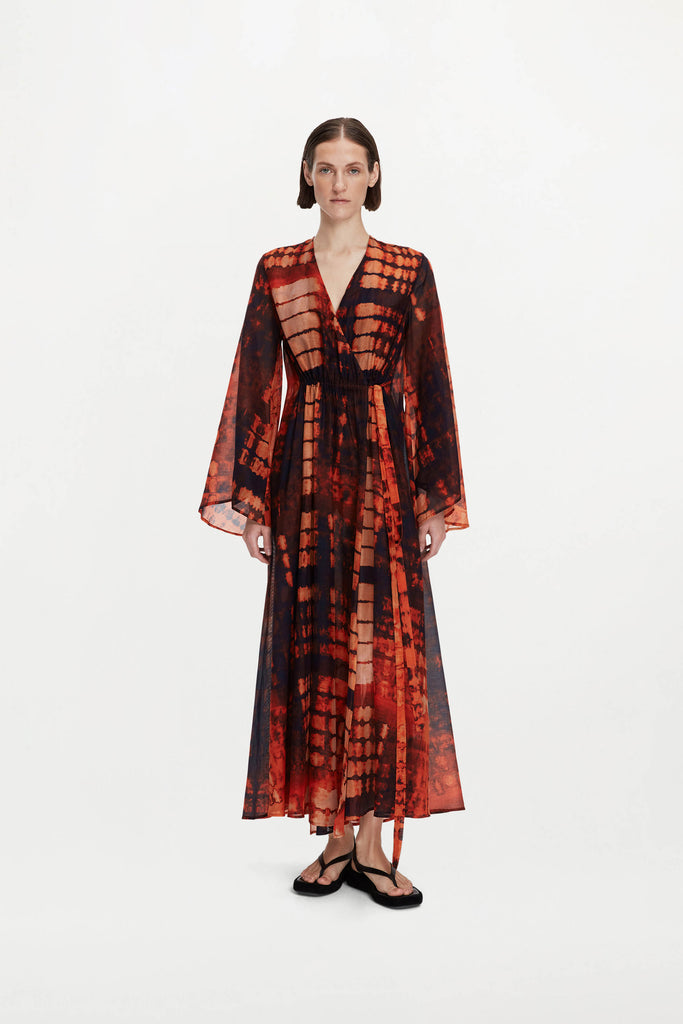 ADEIA DRESS ( EMBER CROC )