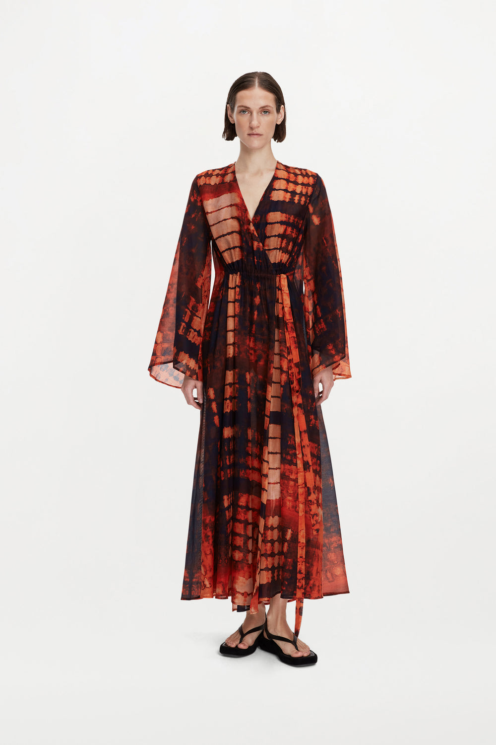 ADEIA DRESS ( EMBER CROC )