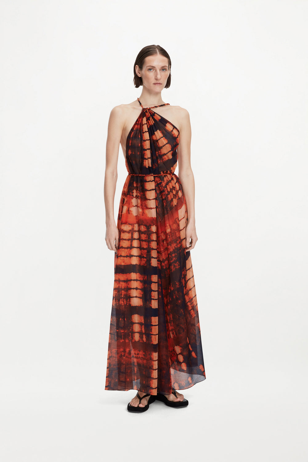 AMAYA DRESS ( EMBER CROC )
