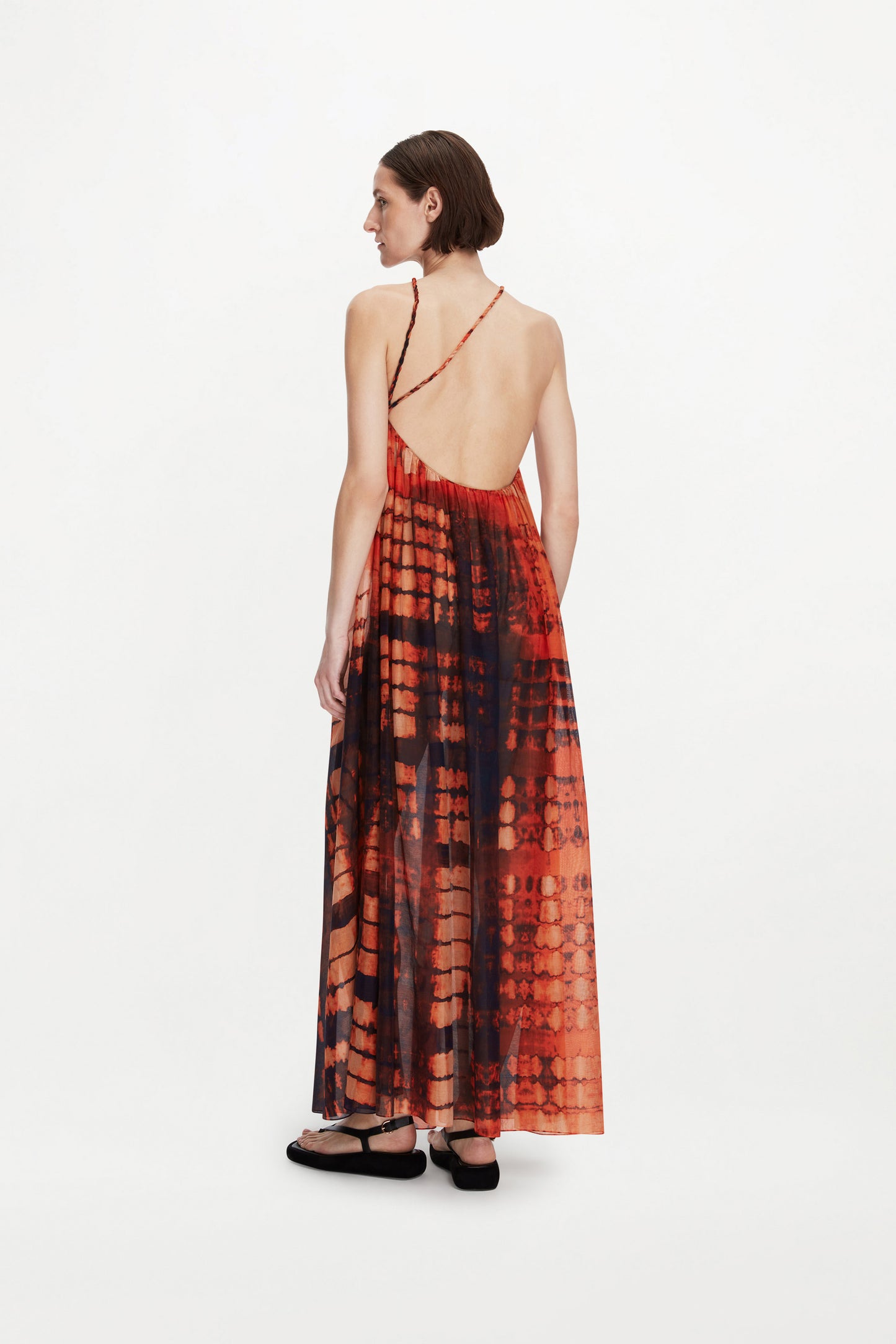 AMAYA DRESS ( EMBER CROC )