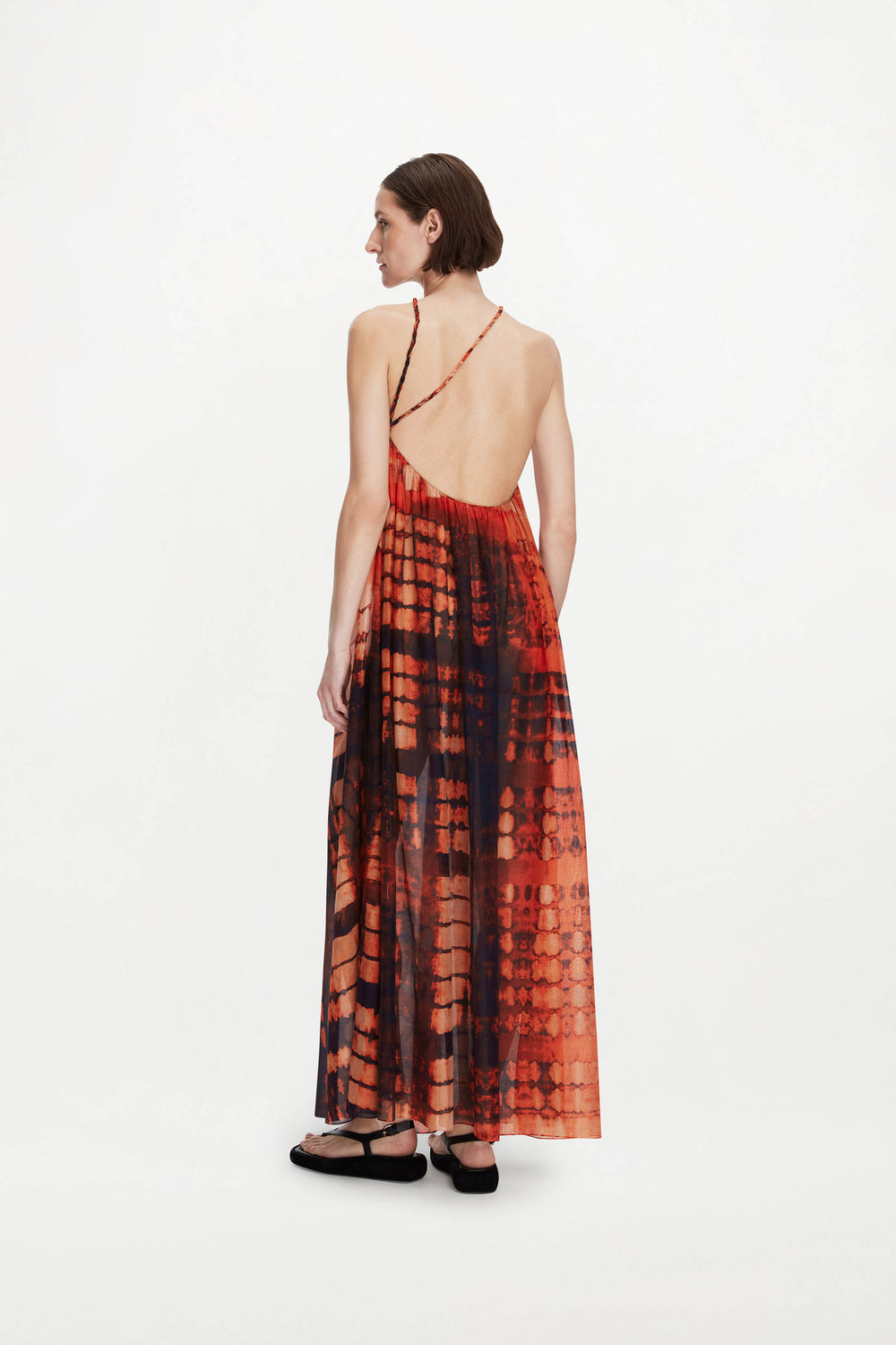 AMAYA DRESS ( EMBER CROC )