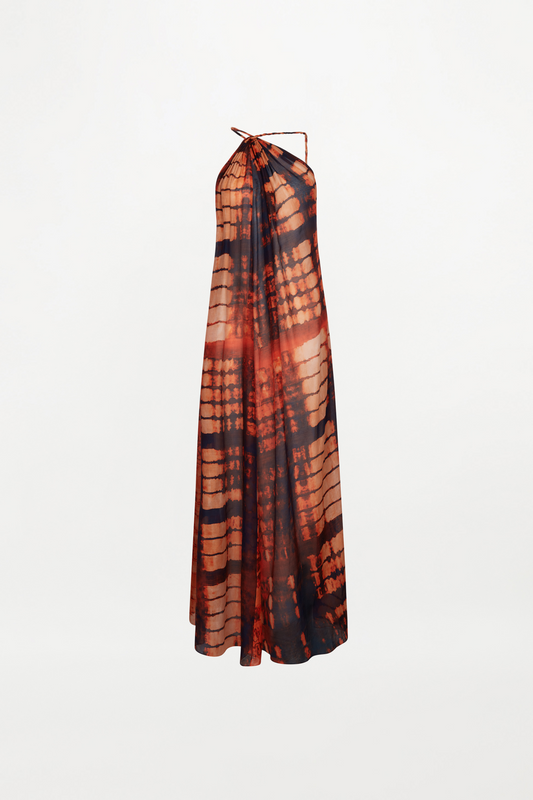 AMAYA DRESS ( EMBER CROC )