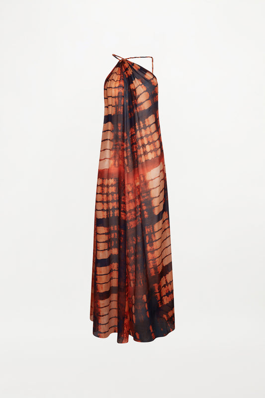 AMAYA DRESS ( EMBER CROC )