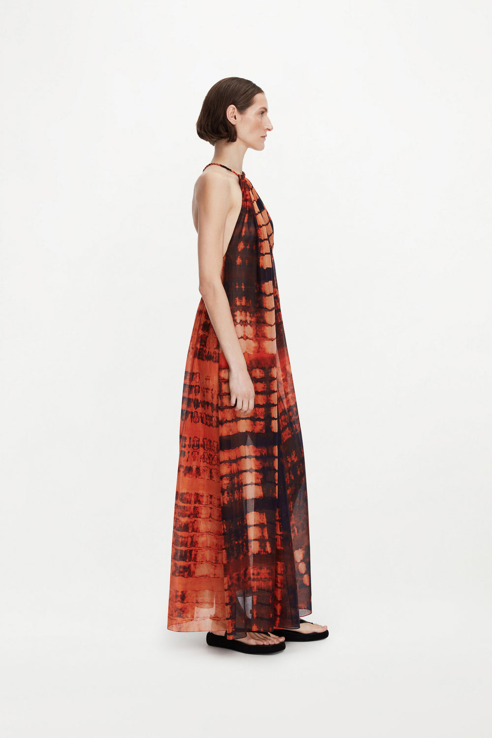 AMAYA DRESS ( EMBER CROC )