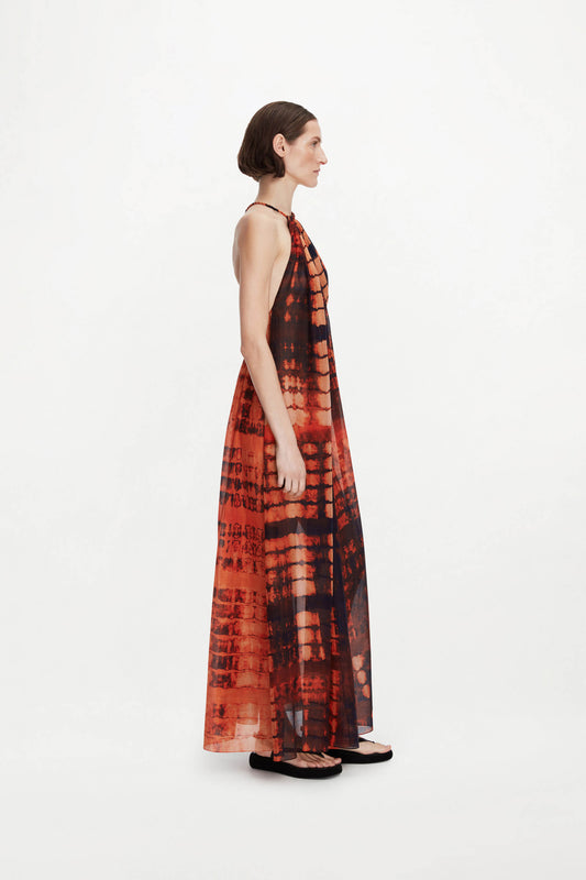 AMAYA DRESS ( EMBER CROC )