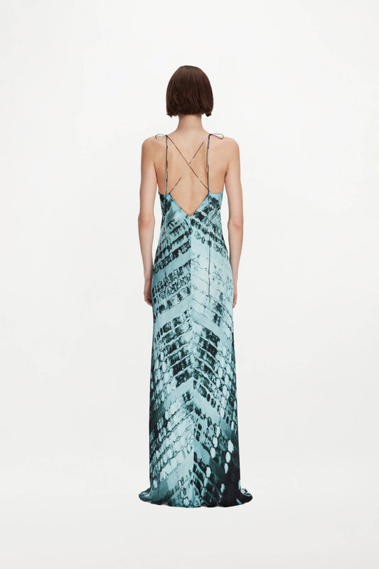 ARRIA DRESS ( NOCTURNE CROC )