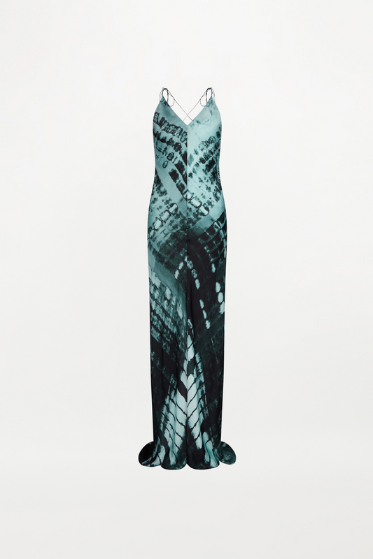 ARRIA DRESS ( NOCTURNE CROC )