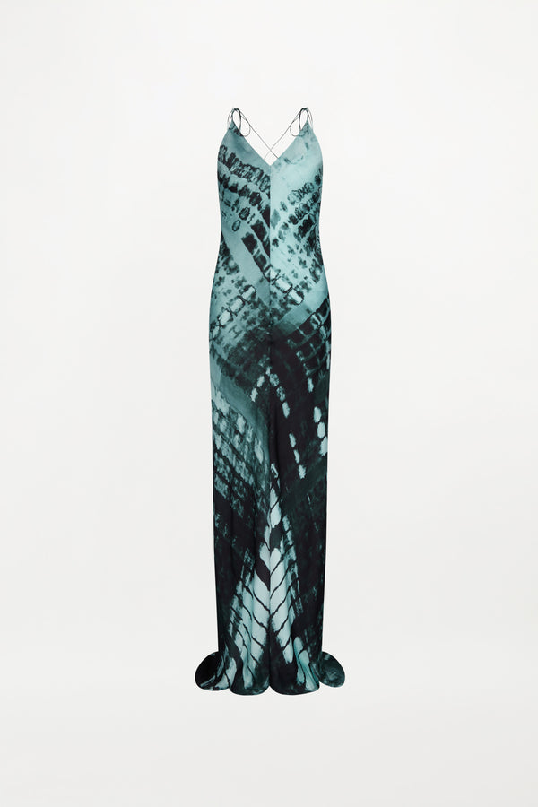 ARRIA DRESS ( NOCTURNE CROC )