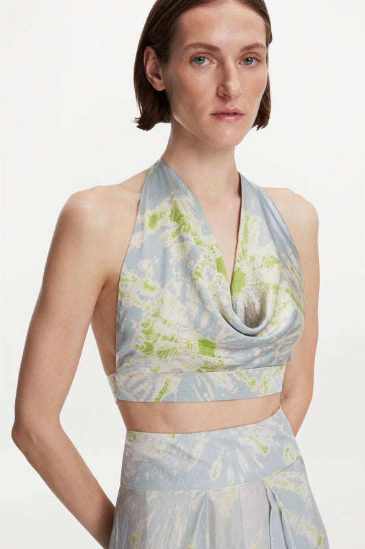 AYLA TOP ( LIME BLOOM )