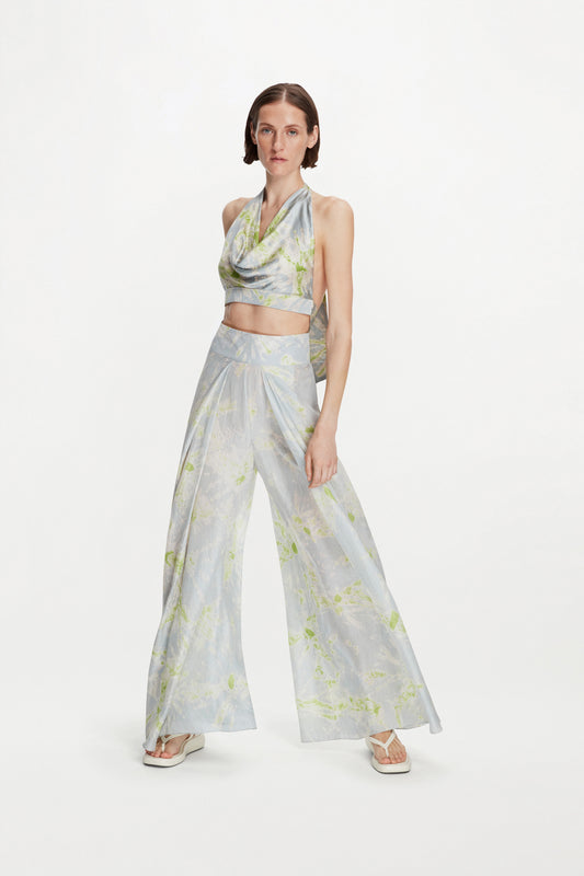 AYLA TOP ( LIME BLOOM )