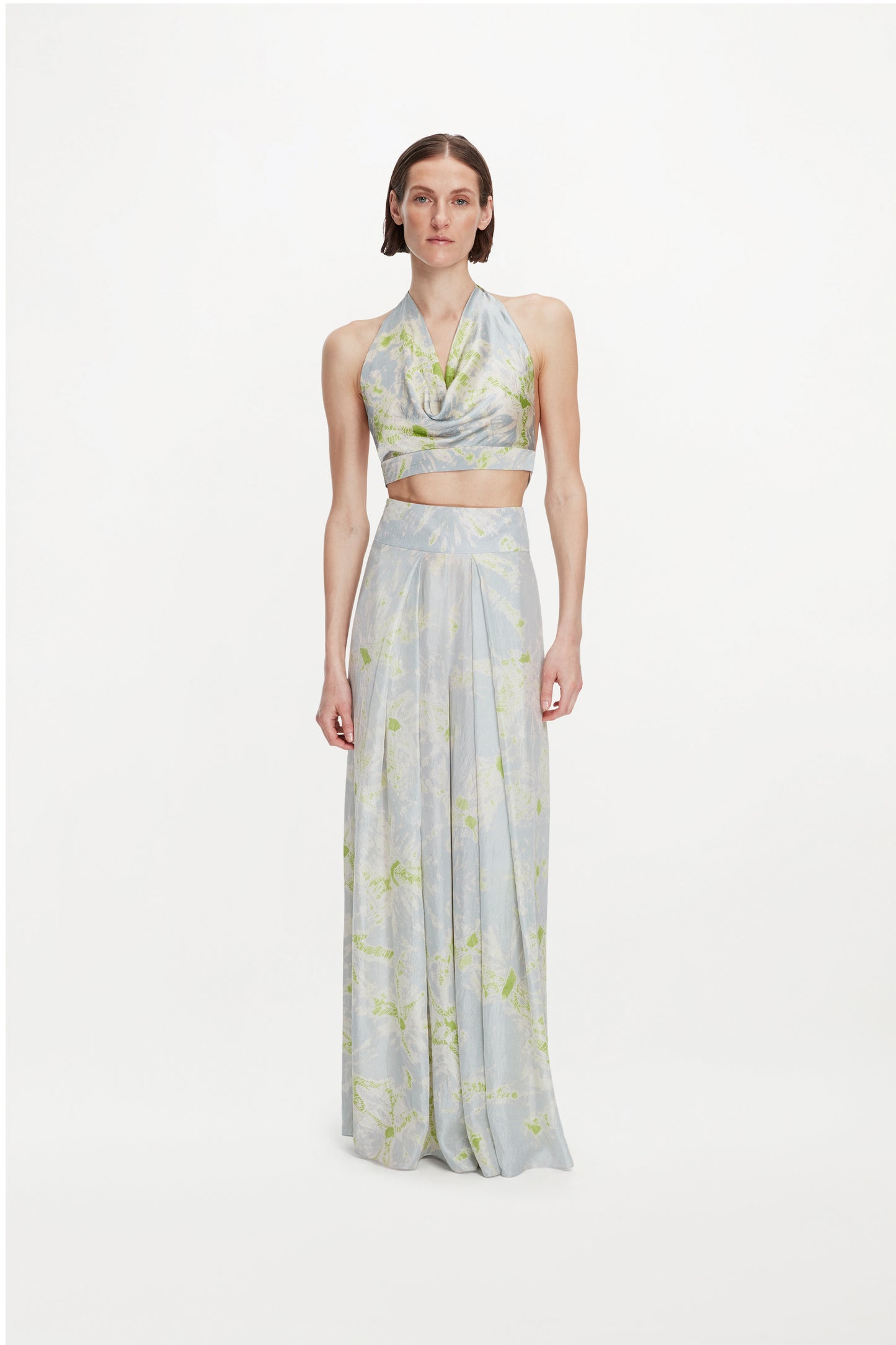 CYBELLE TROUSERS ( LIME BLOOM )