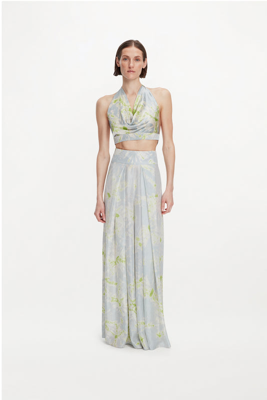 CYBELLE TROUSERS ( LIME BLOOM )