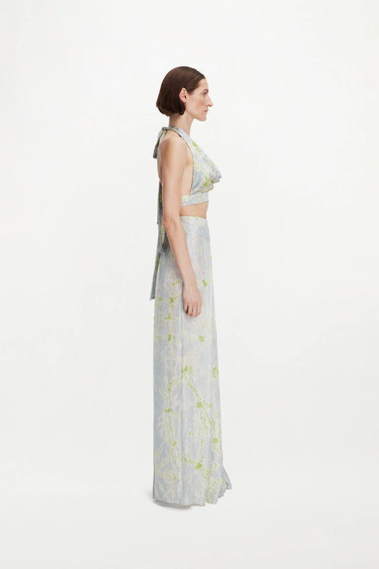 CYBELLE TROUSERS ( LIME BLOOM )