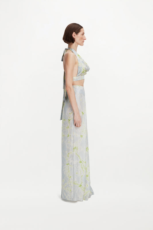 AYLA TOP ( LIME BLOOM )