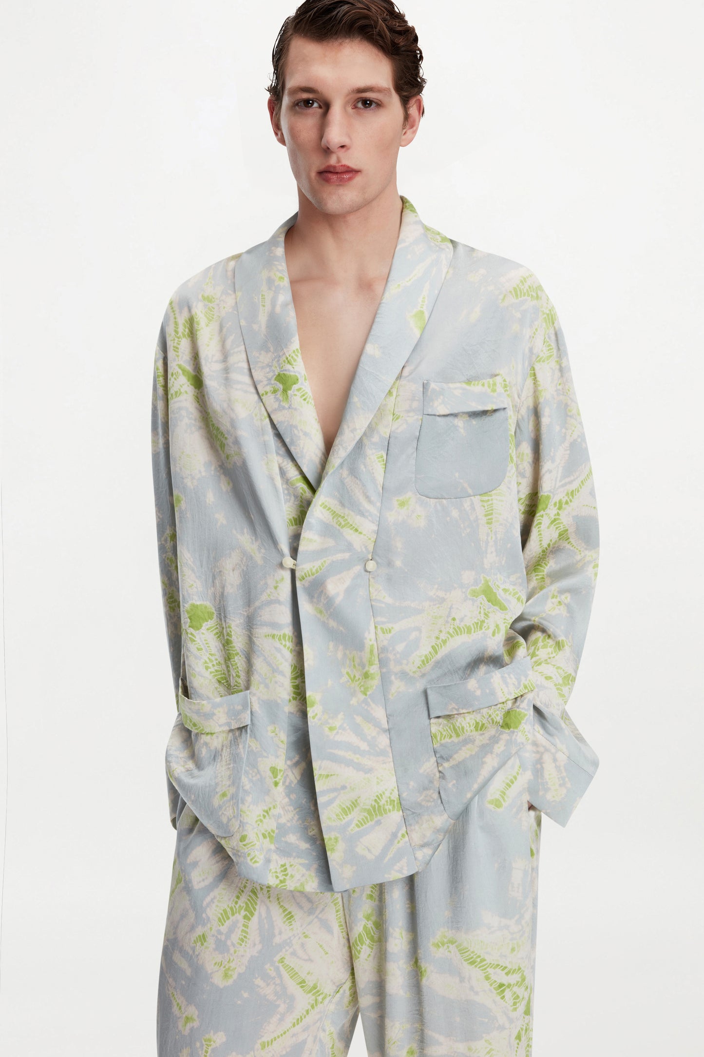 GILBERT JACKET ( LIME BLOOM )