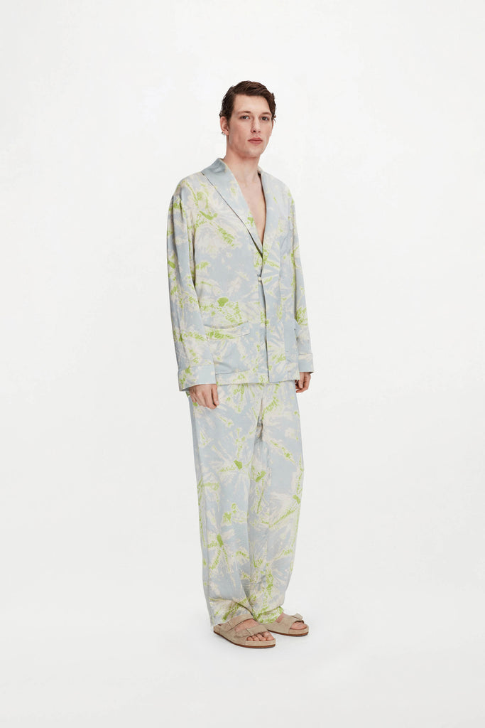 GILBERT TROUSERS ( LIME BLOOM )