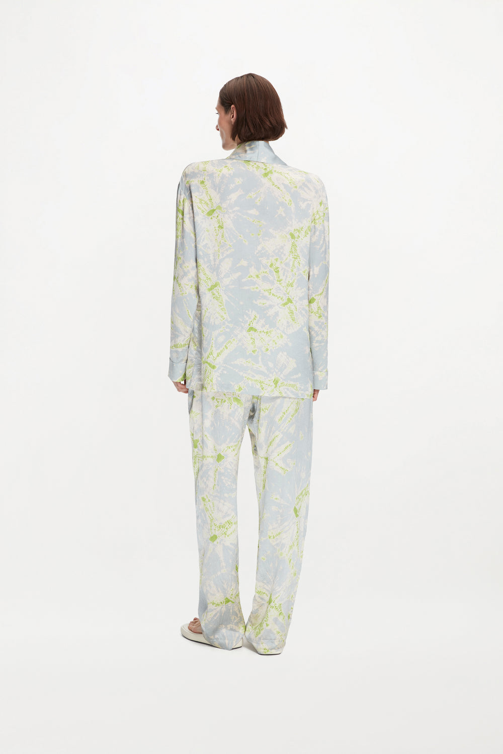 GILBERT TROUSERS ( LIME BLOOM )