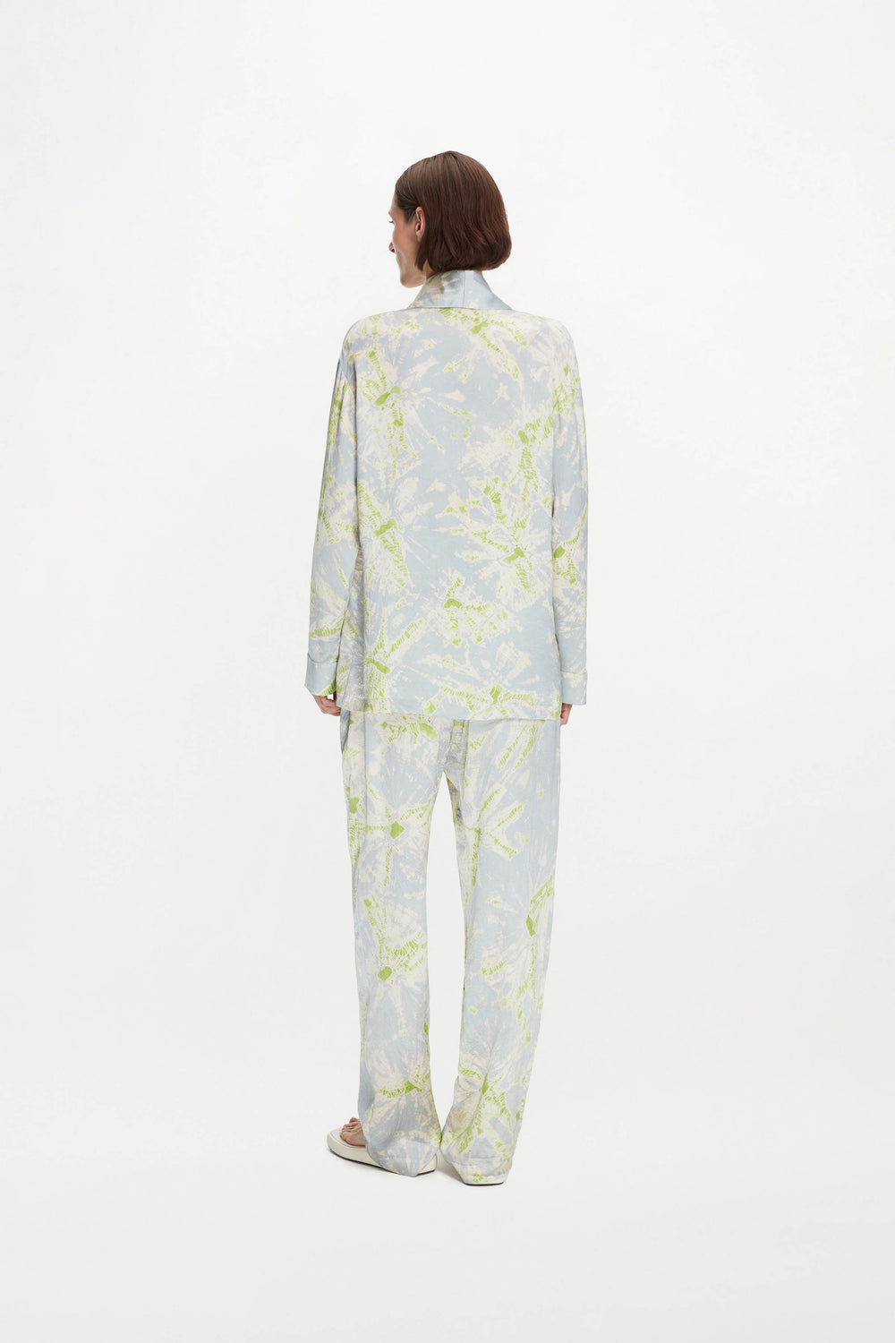 GILBERT TROUSERS ( LIME BLOOM )