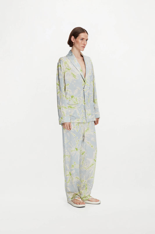 GILBERT TROUSERS ( LIME BLOOM )