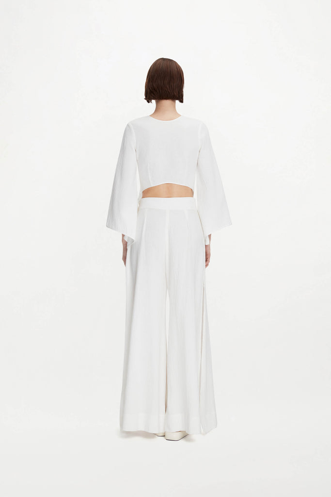 NAILAH TROUSERS ( WHITE )