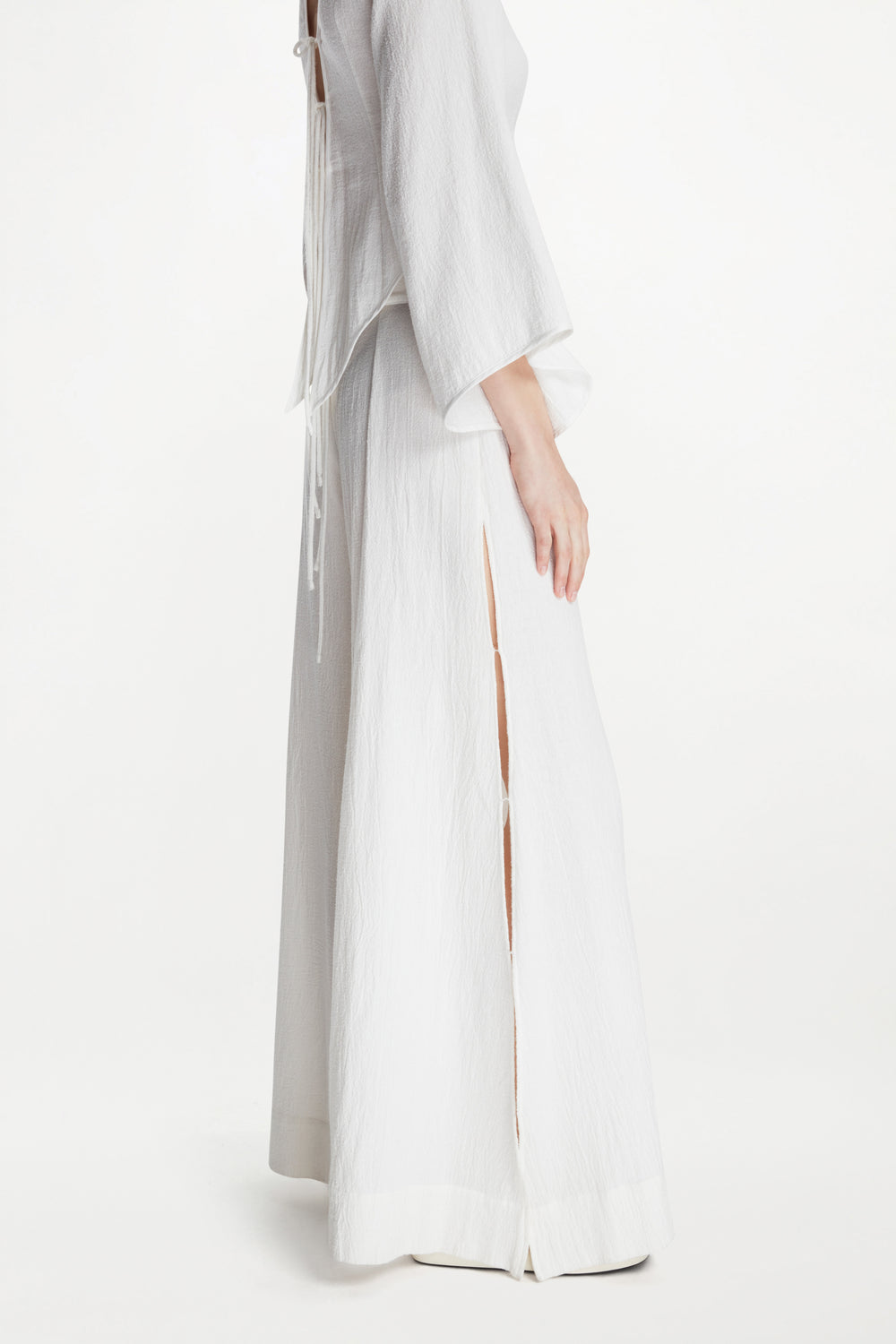 NAILAH TROUSERS ( WHITE )