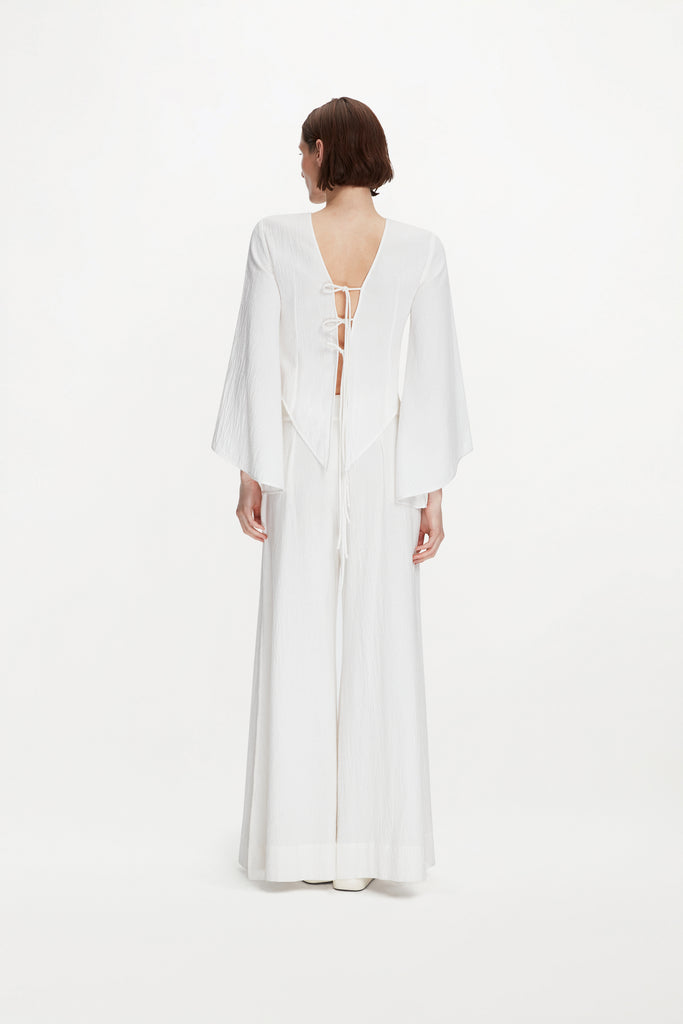 NAILAH TROUSERS ( WHITE )