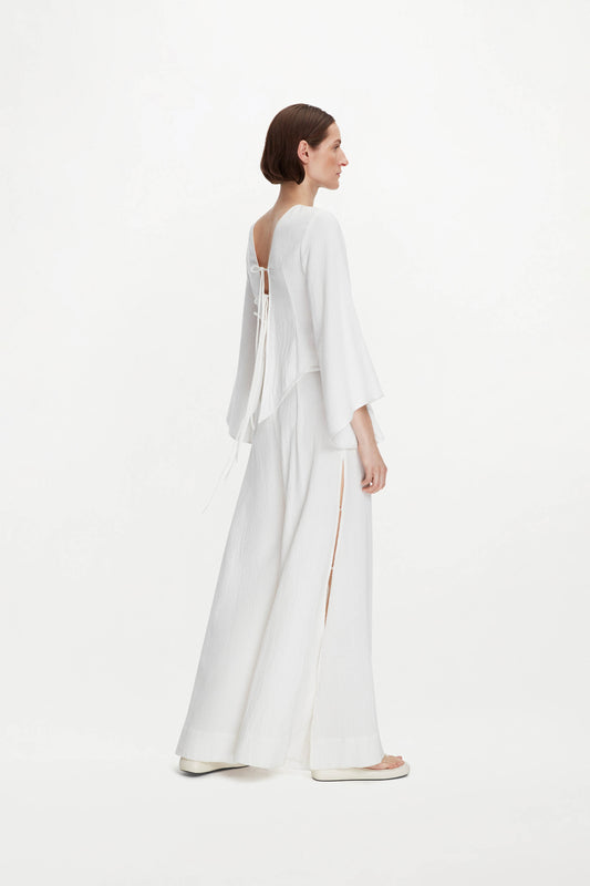 NAILAH TROUSERS ( WHITE )