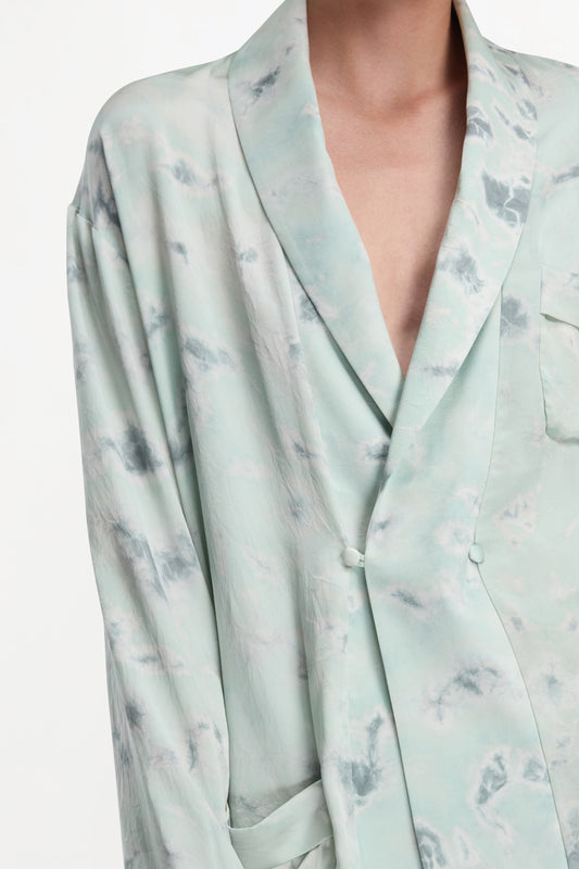 GILBERT JACKET - MINT GREY